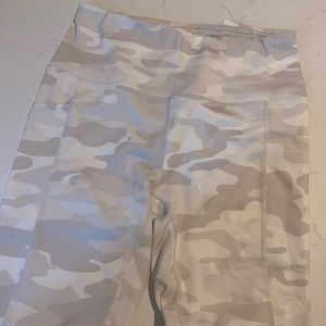 Neutral Print Reebok Leggings